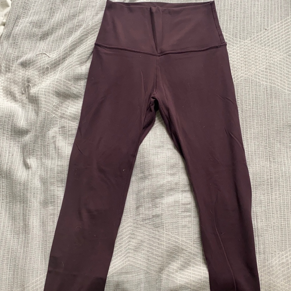 lululemon athletica Dark Purple Leggings